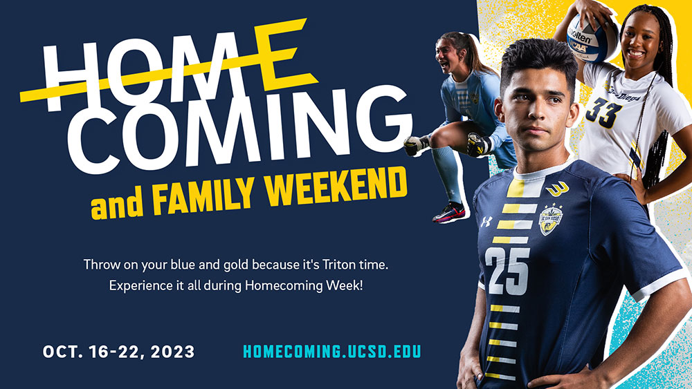 Homecoming and Family Weekend 2023 Poster